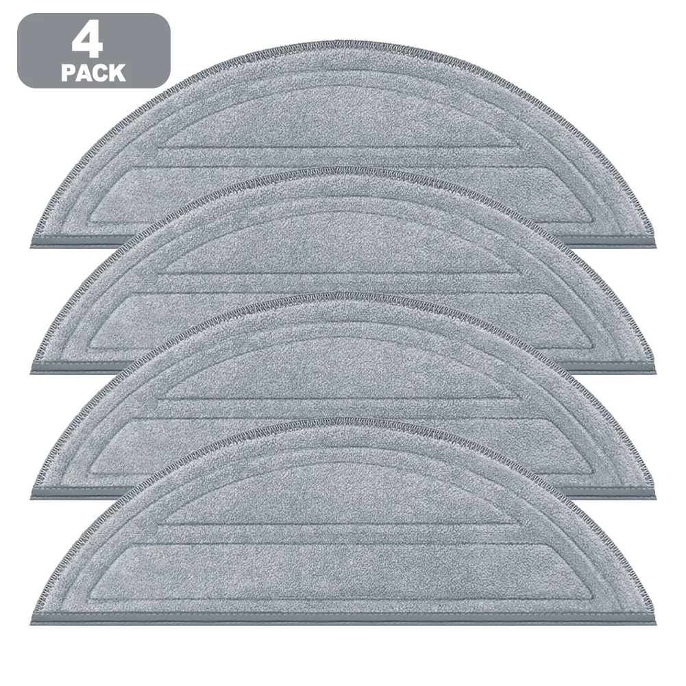 4/10Pcs Mop Cloth Pads For Roborock Q10 S5 /Q10 S5+ /Q10 VF /Q10 VF+ /Q10V /Q10V+ Vacuum Cleaner Parts Replacement
