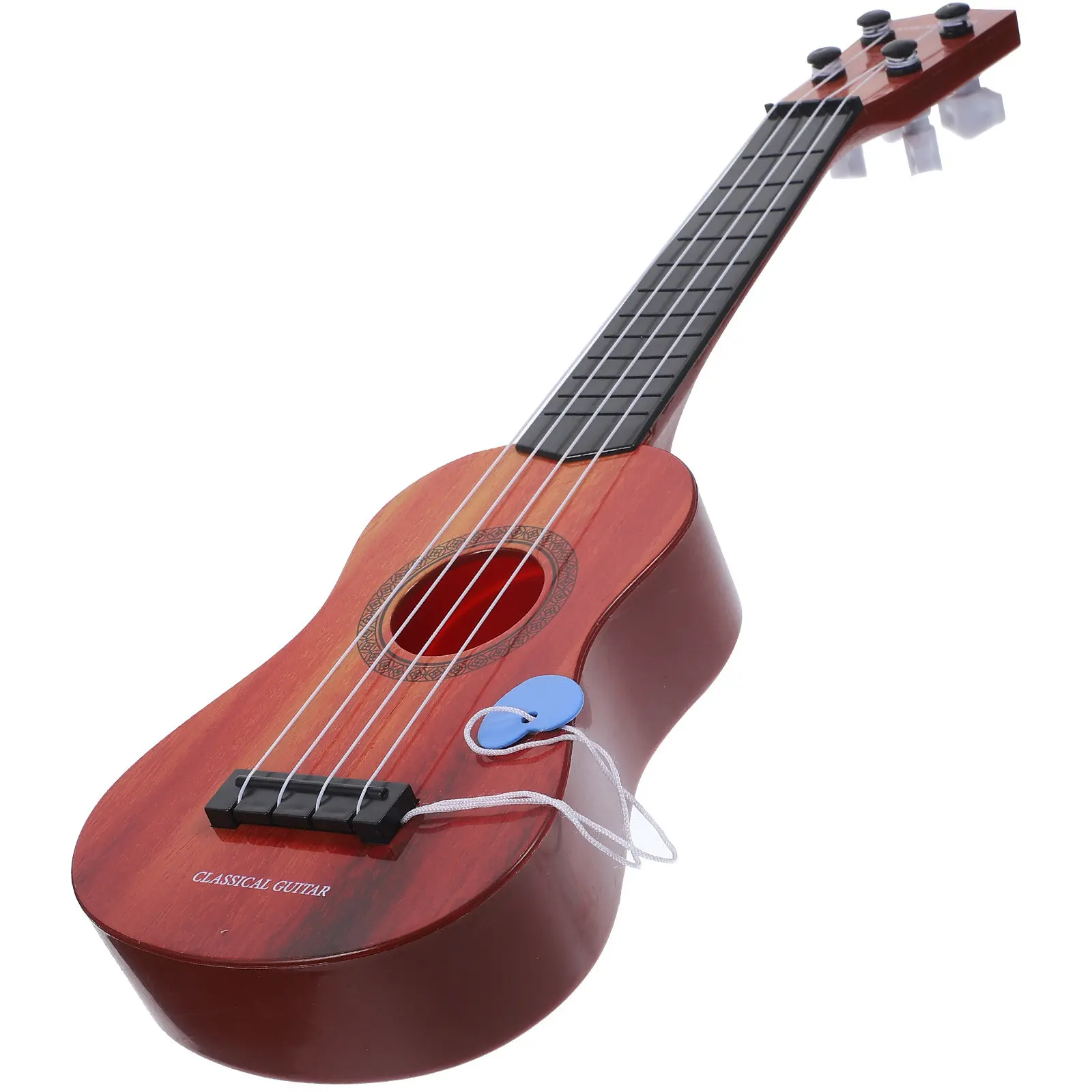 1Pcs Kids Musical Instrument Classical Ukulele Guitar Lightweight Small Mini Wooden Guitar Creative Musical Gift for Children