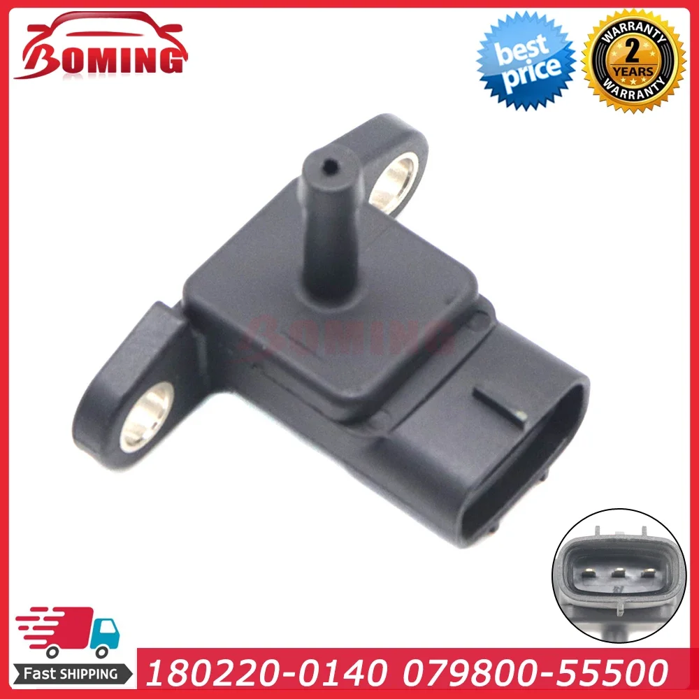

180220-0140 Car Manifold Absolute Pressure Sensor Fits For ISUZU 6HK1 4HK1 Engine 1802200140 079800-55500 07980055500 New