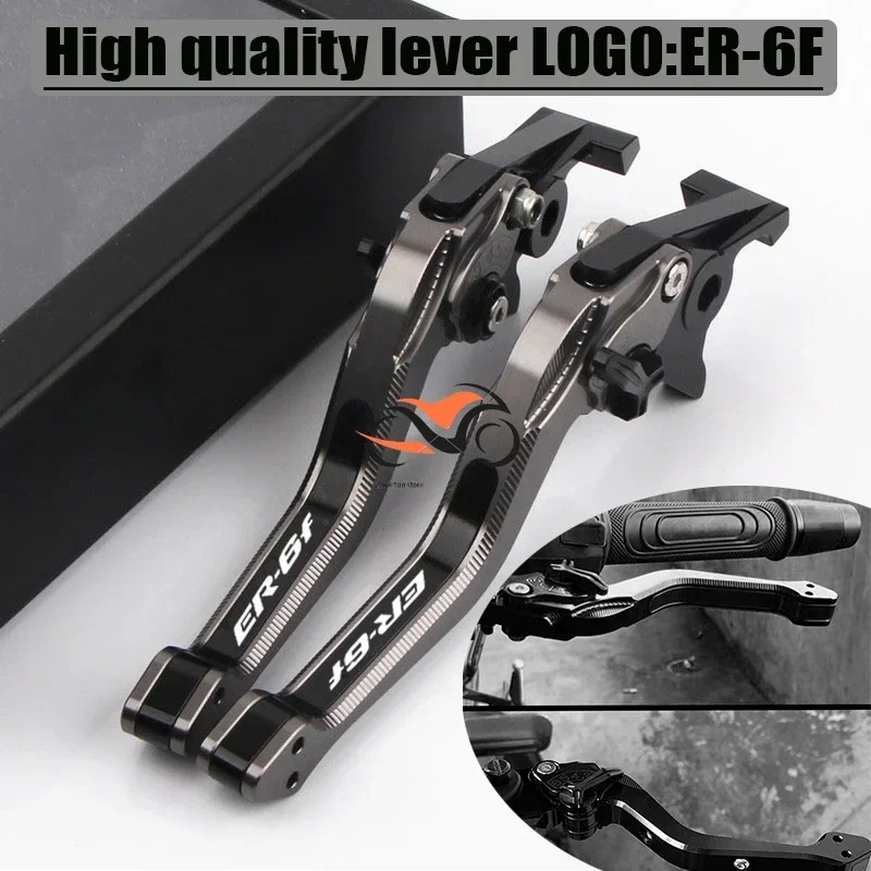 

For Kawasaki ER-6F ER 6F ER6F 2006-2008 New High Quality Motorcycle Accessories 3D CNC Adjustable Brake Clutch Lever