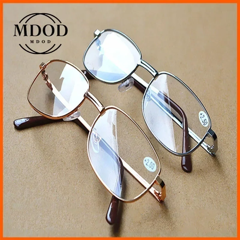 

2022 Trending Metal Frame Presbyopia Glasses with Resin Lenses Comfy Light Glass for Unisex Reading Glasses +1.0 To +4.0