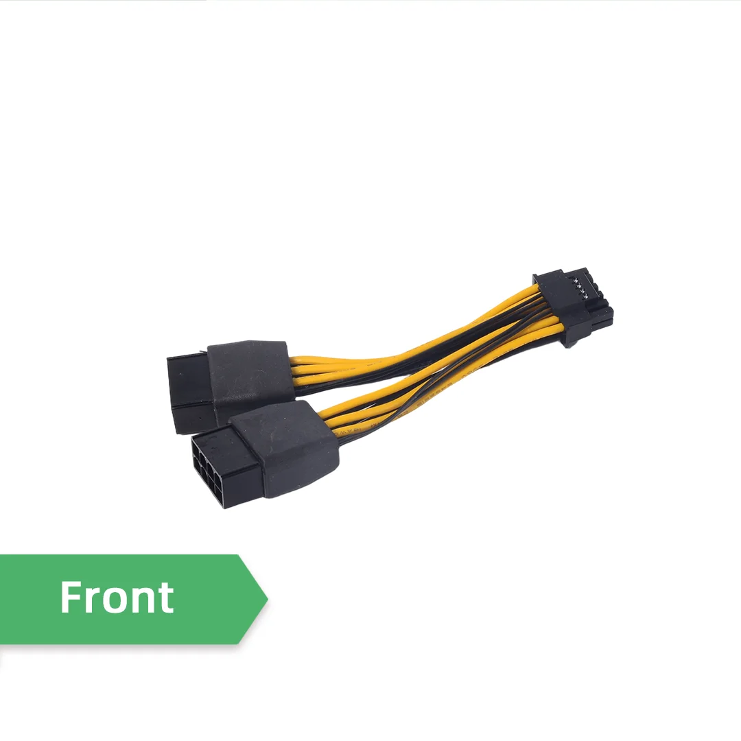 2X8 PIN Female to 16PIN 12+4PIN Graphics Card Adapter Cable Graphics Card 8PIN to 16PIN 16AWG Pure Copper