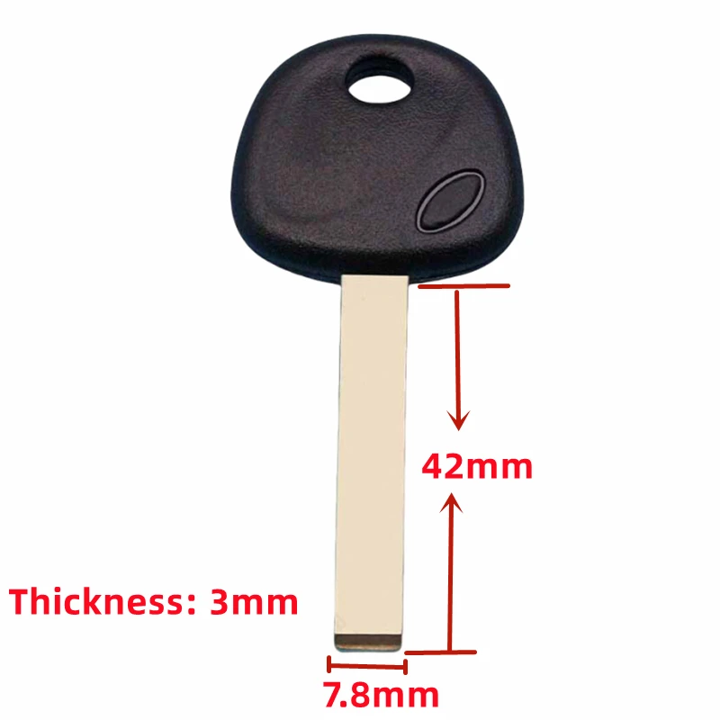 

OEM 10Pcs No Chip Slot Replacement Key Case Transponder Key Shell For Hyundai For Kia With VA2 Blade