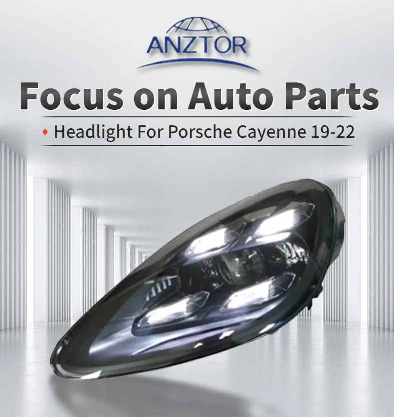 Suitable For 2019-2022 Porsche Ca Yenne LED Headlight Assembly Upgrade And Modification Ca Yenne New Plug And Play Headlight