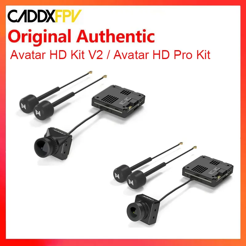 

Walksnail Avatar HD Kit V2 / Avatar HD Pro Kit (Dual Antennas Version) Gyroflow+32G for FPV Freestyle Drones DIY Parts