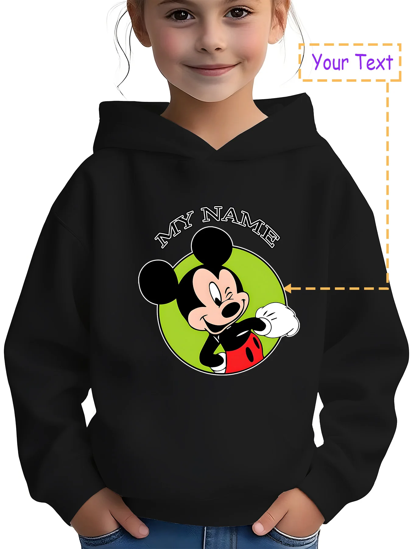 

MINISO Disney Cars Hoodie - Lightning McQueen racetrack print, perfect for car-themed parties and outdoor play, customizable wit