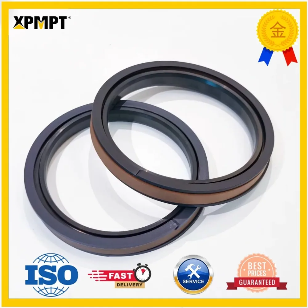 Boom Cylinder Seal Kit - Compatible with Liugong 908C, 907 - NBR, PU, PTFE Complete Repair Pack