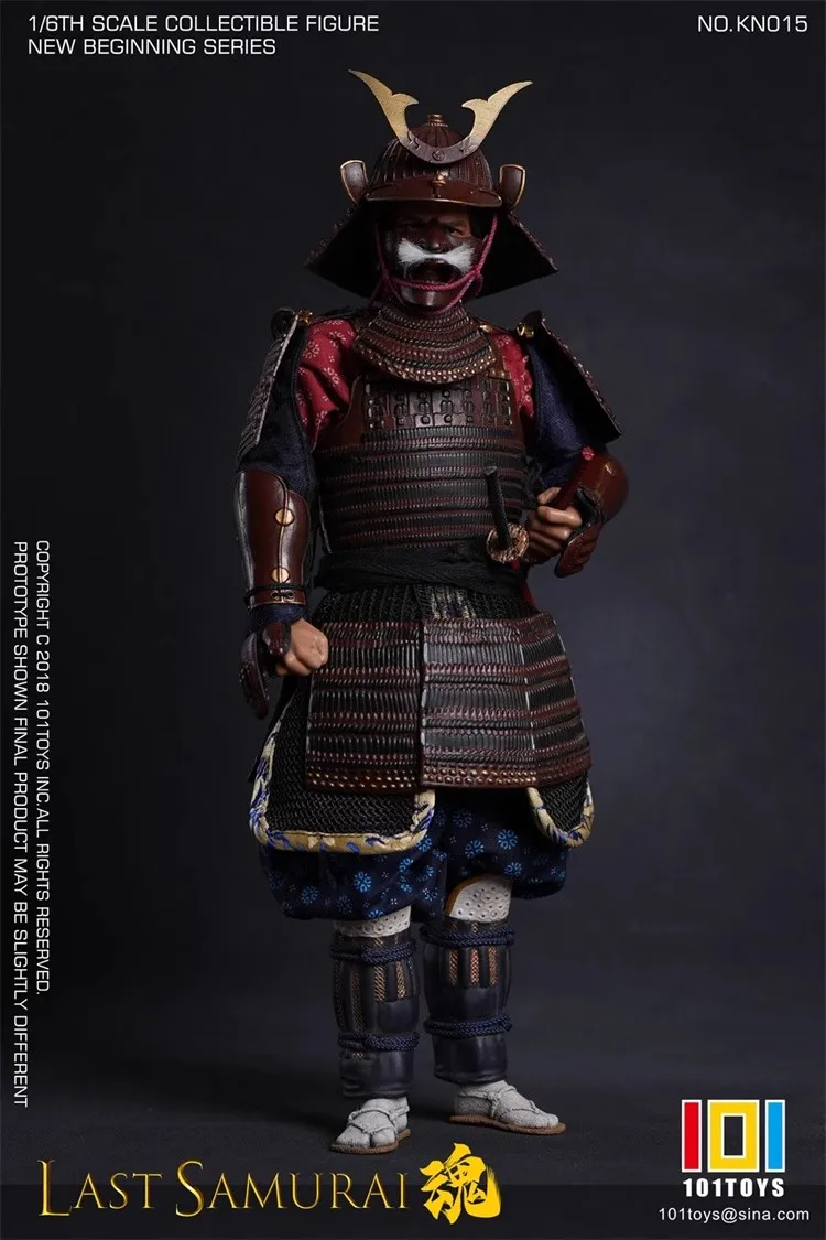 101TOYS KN015 KN016 KN017 1/6 Soldier Last Samurai 12'' Action Figure Model Toy In Stock