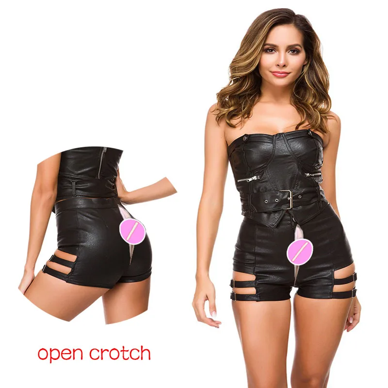 Outdoor Open Crotch Sex Pants, Exotic Hotpants Women Peach Hip Leggings Track Sweatpants Couple Casual Streetwear Summer Shorts