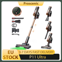 Proscenic P11 Ultra Cordless Stick Vacuum Cleaner 40KPa Suction Anti-Tangle Brush Telescopic Lightweight Stick Vacuum Cleaner