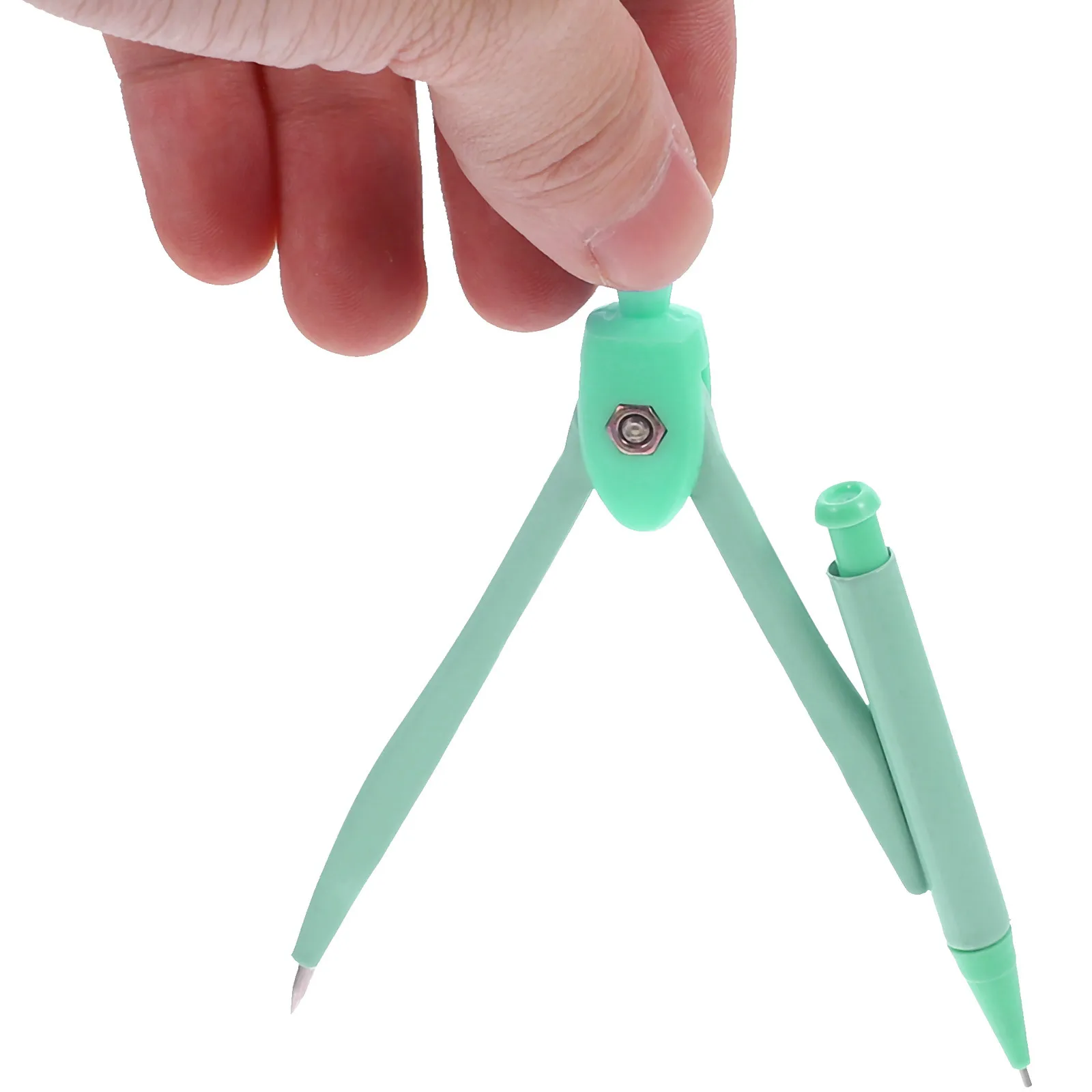 1 مجموعة 1 مجموعة البوصلة المعدنية القرطاسية السلس قابل للتعديل أدوات الصياغة للرياضيات الهندسة الرسم المحمولة دائرة الرسم أداة ل