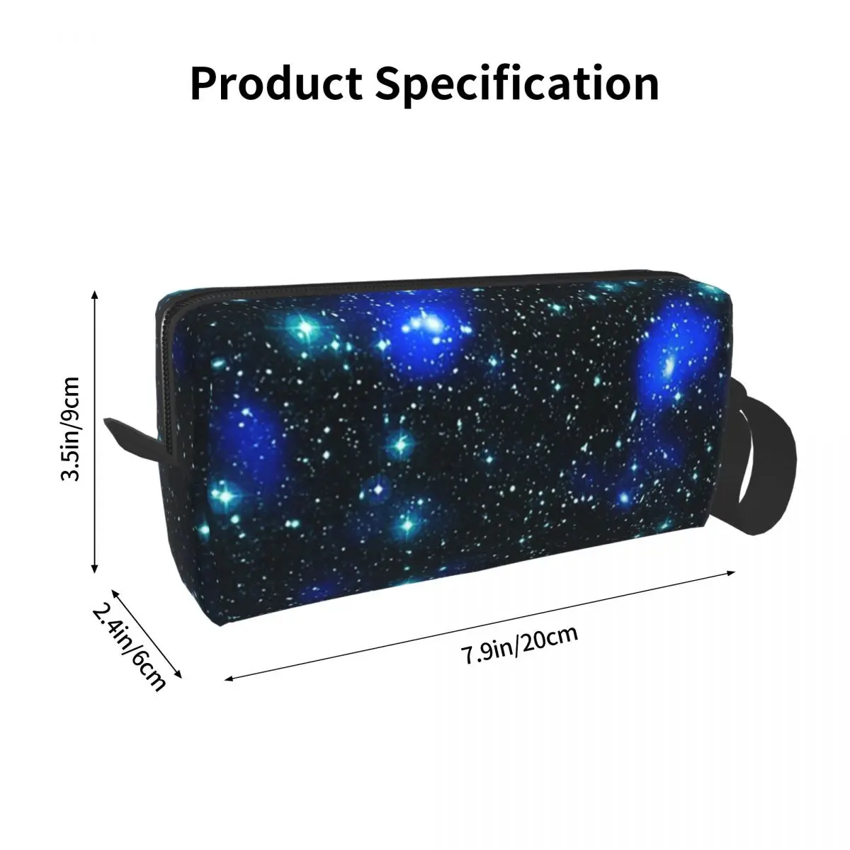 Constellation Star Clusters Galaxies Halloween Pencil Case Pen Box Pencil Bag Stationery Supplies Travel Women Organizer Pouch