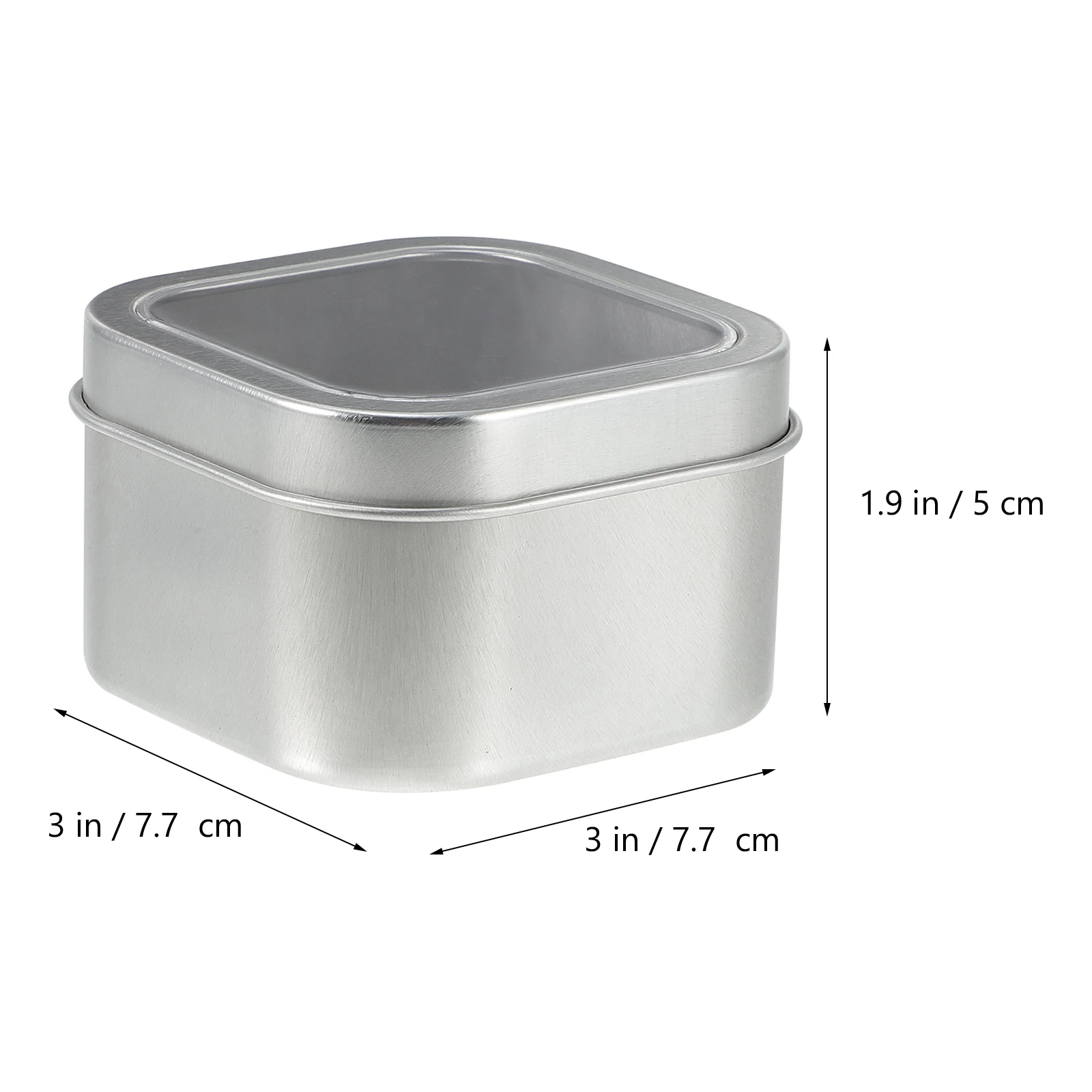 

15 Pcs Tool Gift Box Storage Boxes Tins for Making Pvc Container with Lid