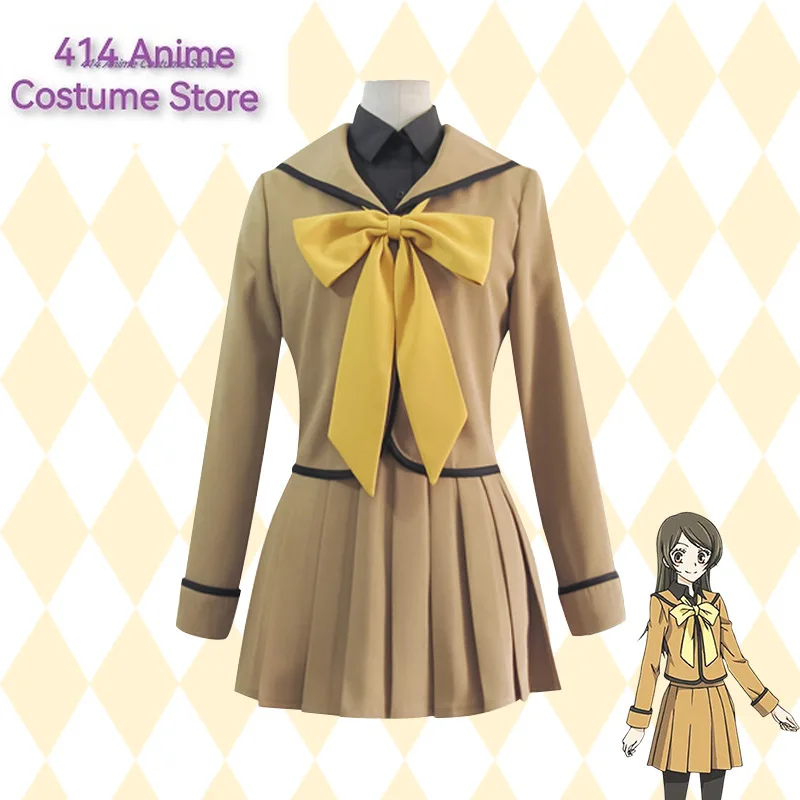 Momozono Nanami God Cosplay Anime kamisama Love Costume Wig Socks Kamisama Kiss School Uniform JK Sailor Dress Suit