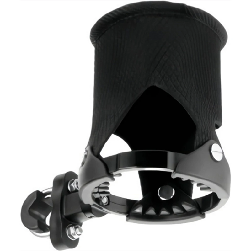 360 °   スイベルマウントオートバイカップホルダー大容量オートバイドリンクホルダーハンドルバー/バンパー/ポールマウント用-SPMI