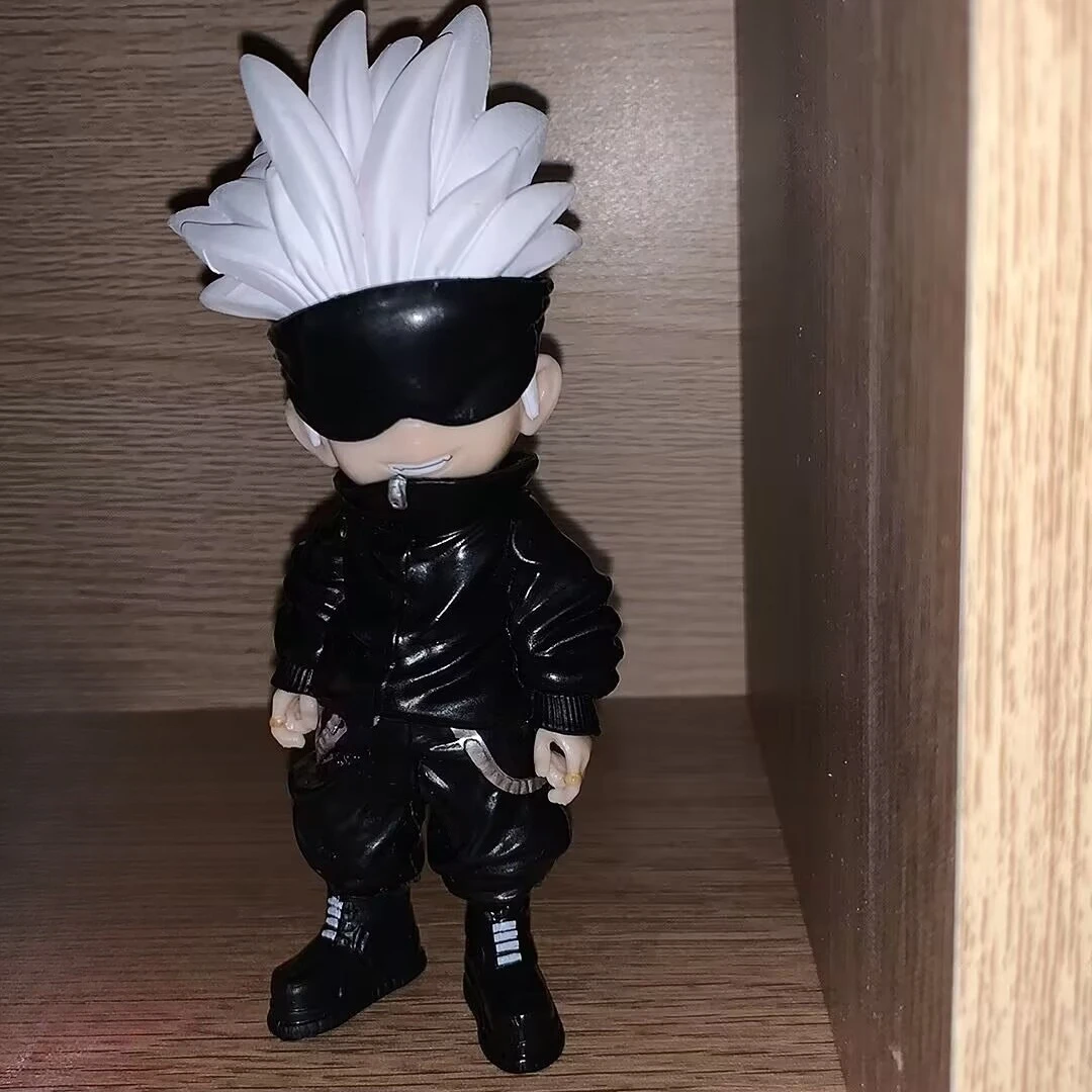 Jujutsu Kaisen, суперклассная аниме-модель Jujutsu, статуя, фигурка Q-версия Gojo, модная фигурка Toy Nuo (миний дефект)