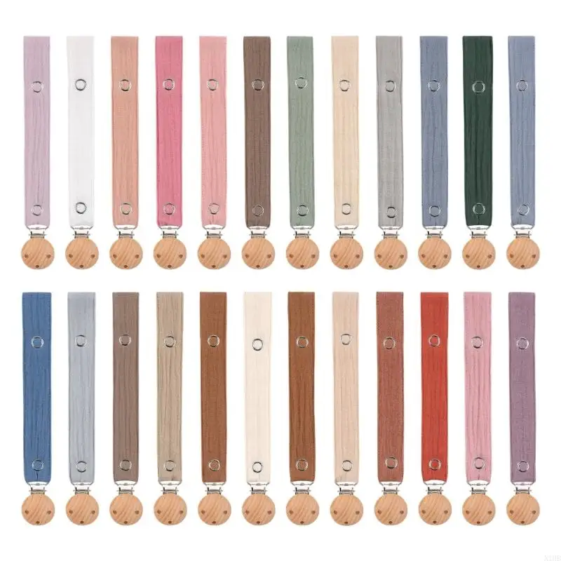 

Baby Pacifier Chain Shower Gift Secure Dummy Nipple Holder Clip Strap Lost Proof