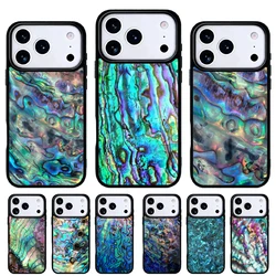 Funda de teléfono con concha de abulón Paua para iPhone Air