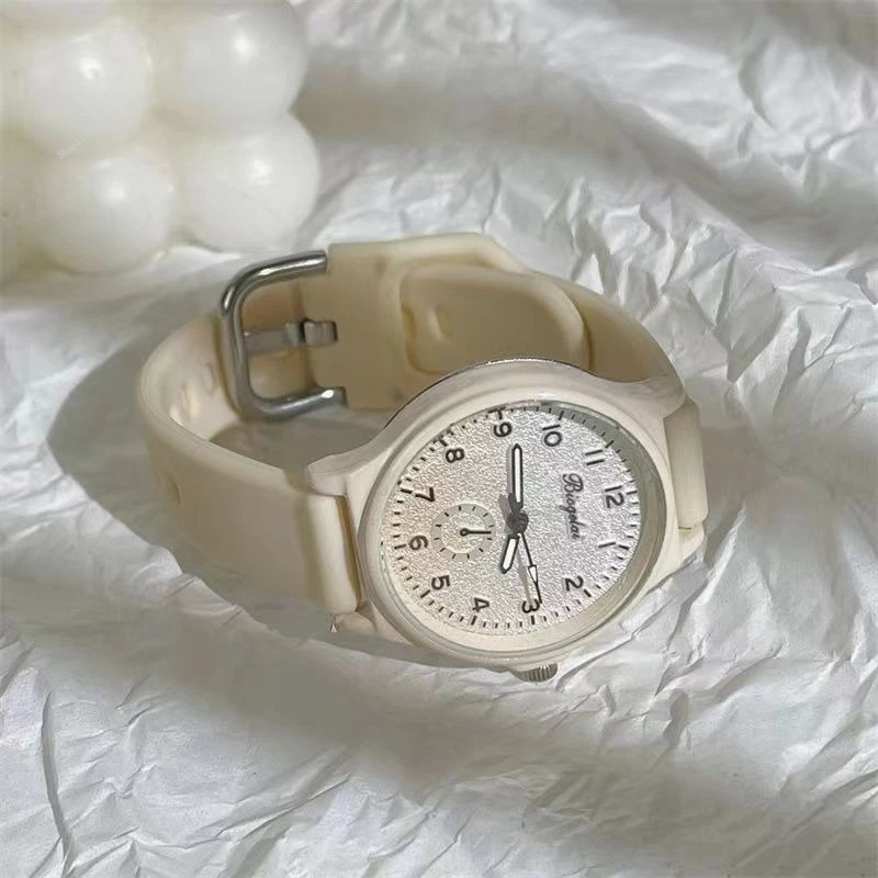 Women's Watch Silicone Strap Wristwatch Quartz Watches Women Clock Casual Female Watches Gift Reloj Mujer ساعة يد نسائية