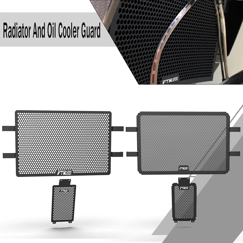 Motorcycle Radiator Grille Guard Protector Cover FOR INDIAN FTR1200S FTR1200R FTR1200 FTR 1200 S R CARBON RALLY SPORT 2019- 2025