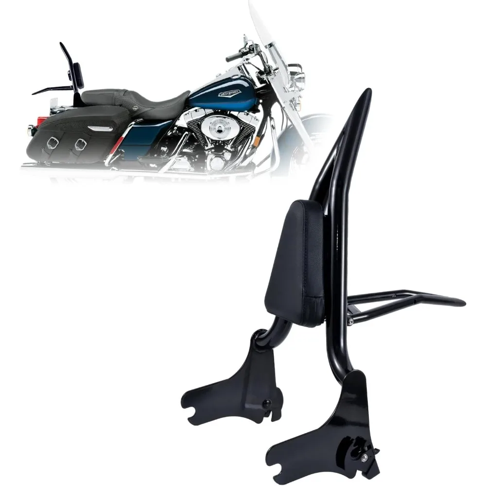 

Регулируемый цельный багажник Sissy Bar, спинка пассажира с замком для Harley Touring Road King Street Glide Road Glide El