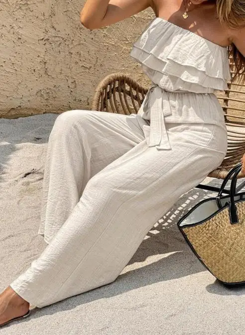 

2025 комбинезон, женский модный весенне-летний комбинезон, последние хиты продаж, темпераментный, повседневный, элегантный, сексуальный, минималистичный, стиль, Y2K, горячая девушка, шик