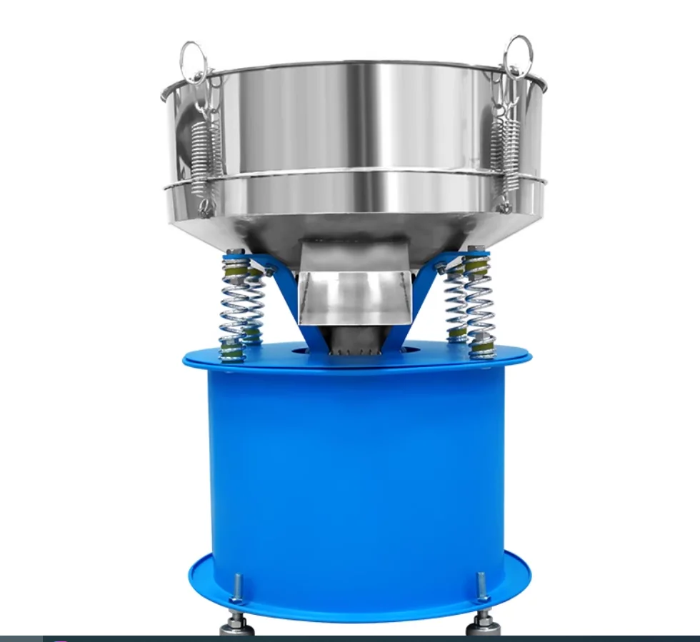 

Plastic powder vibrating screen, stainless steel vibrating screen, electrostatic spraying powder screen, flour, traditional Chin