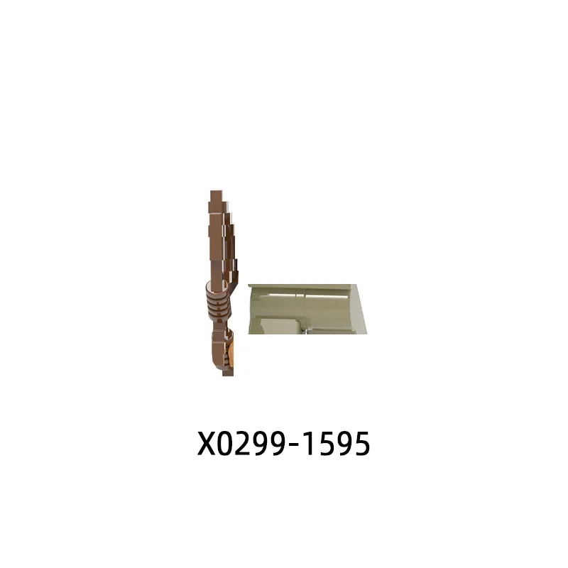 The Action Figures Pick Axe Archer Weapons Pants Hair Parts Model Blocks MOC Bricks Set Gifts Toys For Children X0299
