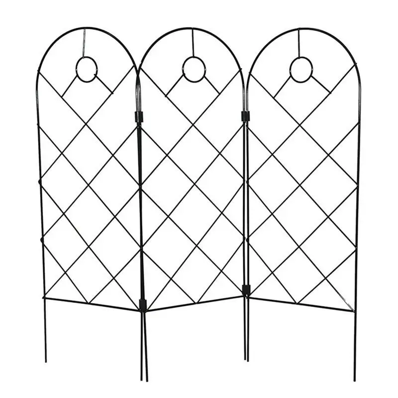 

Garden Trellis Decorative Garden Support Cages For Flowers Metal Flowers Vine Trellis Stackable Climbing Trellis Flower Pots