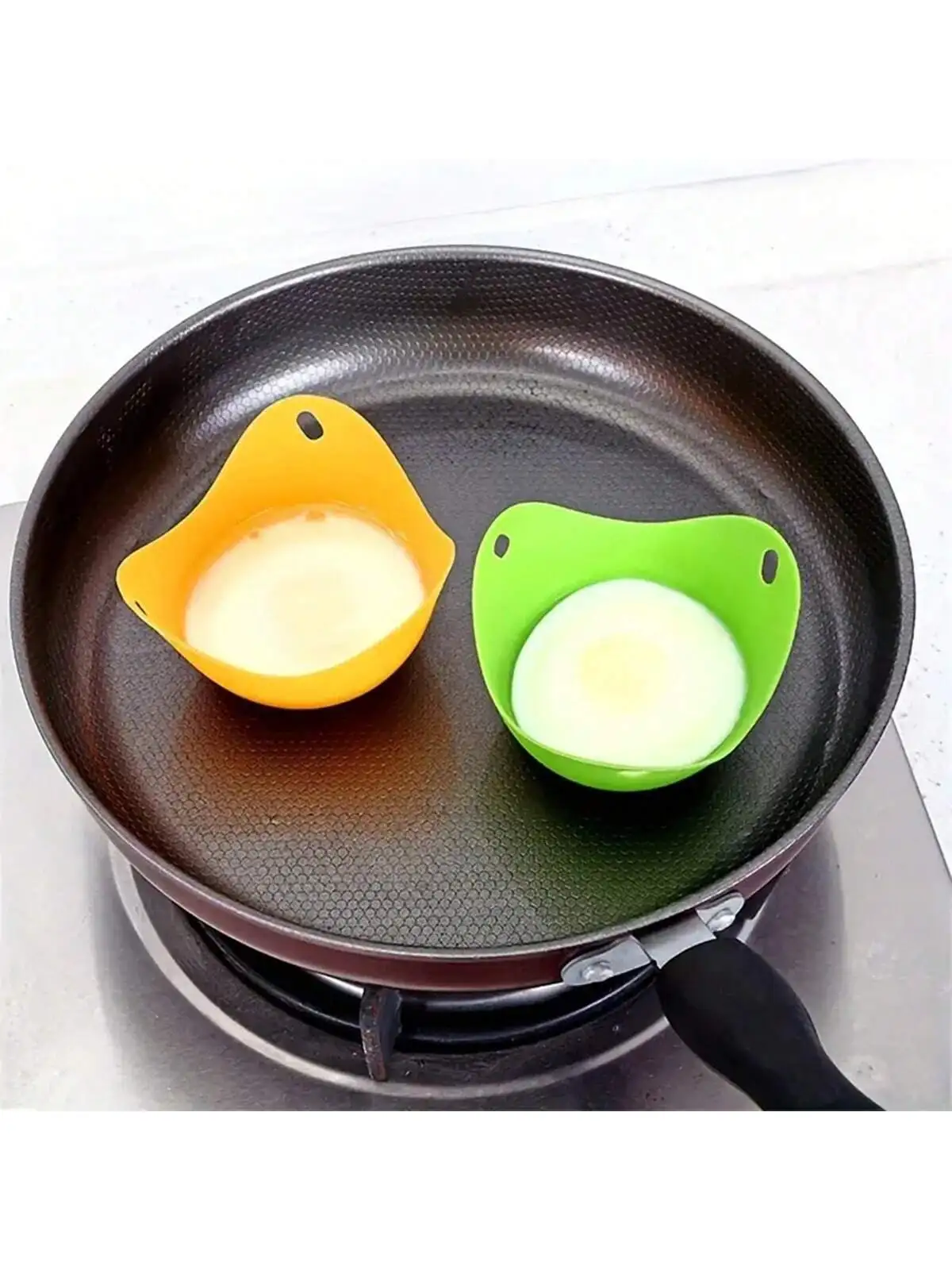 4pcs, Cook Perfect Eggs Every Time With This Silicone Egg Poachers, Cooking Tool,  Gadgets,  Accessories