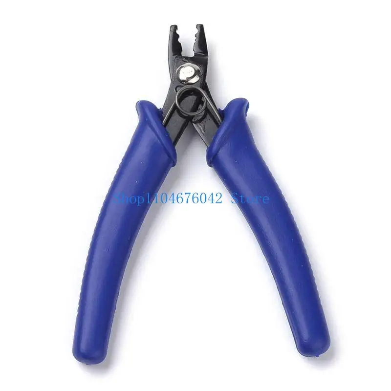 652F Professional Beading Jewelry Pliers Carbon Steel Crimper Crimp Beads Hand Tool