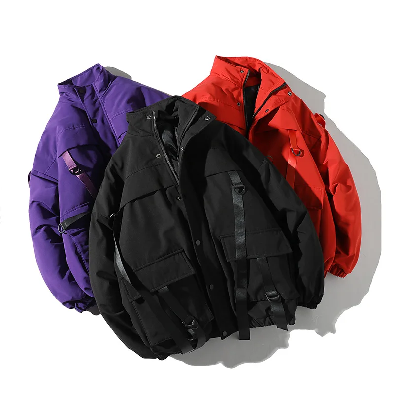 Winter Casual Loose Jacket with Cotton Insulation for Couples Cotton Jacket for Men and Women