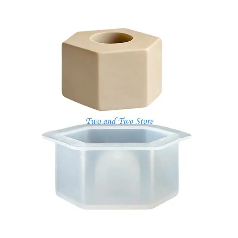 HX6F Easy Clean Silicone Stand Mould For Test Tube Vases Adds Natural Charm To Any Indoor Decoration Setting