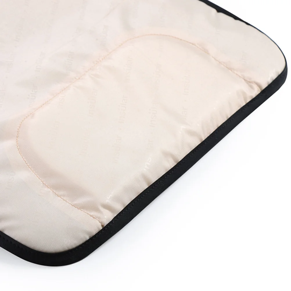 

1 шт., детский коврик для подгузников, складной портативный водонепроницаемый пеленальный коврик, дорожная сумка для хранения, серый детский портативный коврик для пеленания