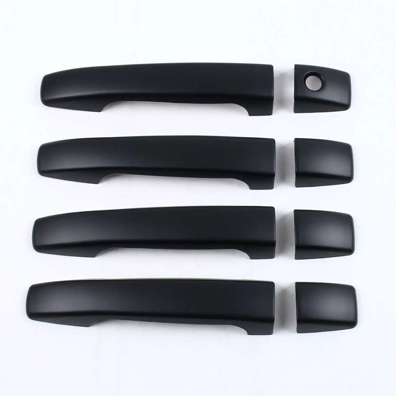 For Subaru Forester SH 2008 2009 2010 2011 2012 ABS Chrome Carbon Black Car Door Handle Cover Trims Car Styling Accessories