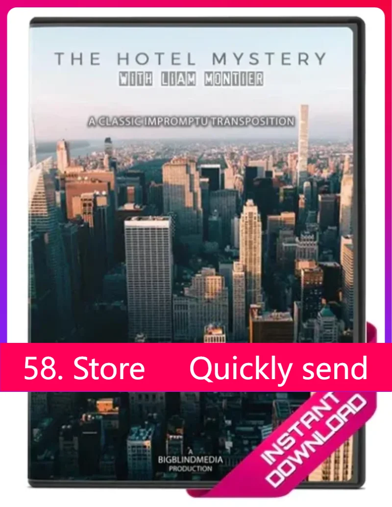 

New 2025 The Hotel Mystery by Nick Trost - Magic tricks ( 58 Store Download )