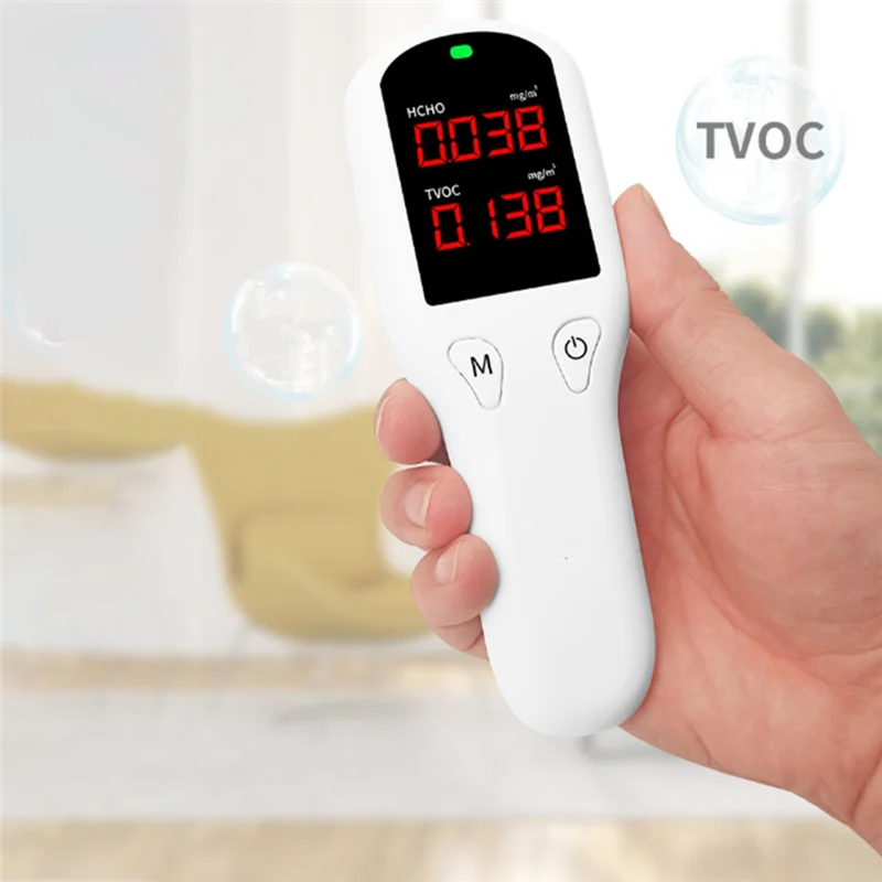 AA60-детектор качества воздуха, высокоточное домашнее профессиональное измерение для домашнего детектора воздуха в помещении