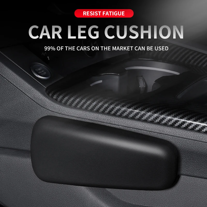 Car Knee Pad Leg Thigh Pillow Cushion Memory Car Interior Knee Pad Door armrest Hand Rests Pad Leg Cushions Car Leg Rests