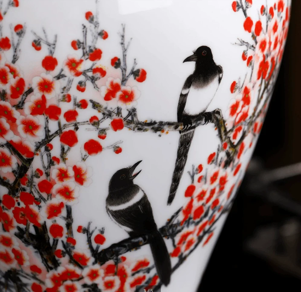 Ceramiczny wazon z Jingdezhen, – Centerpiece Vase Tall recenzja i cena