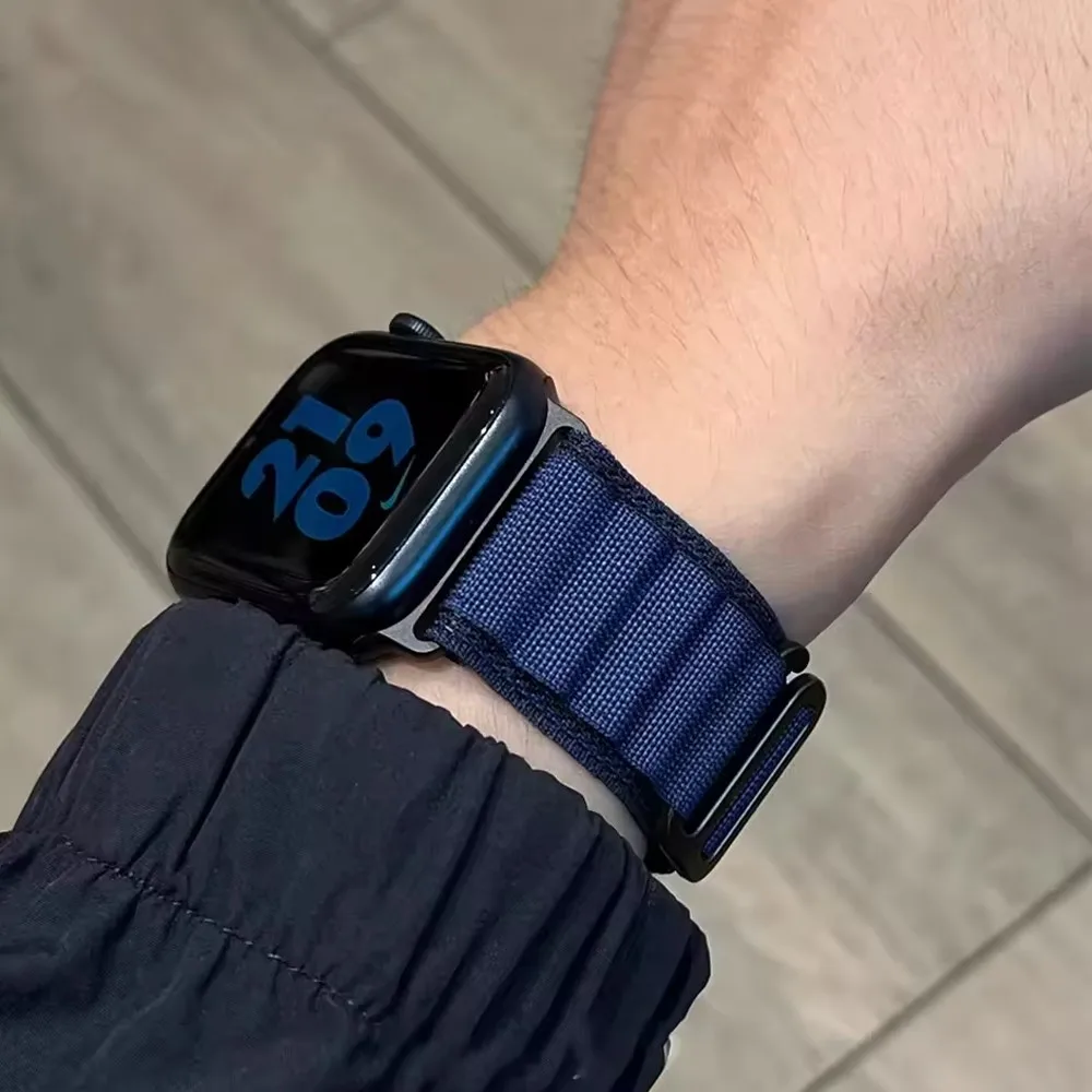 Alpine Straps For apple watch Ultra 2 band 49mm 44mm 45mm 40mm 38mm 41mm Nylon bracelet iwatch series 10 9 3 6 7 8 se 46mm 42mm