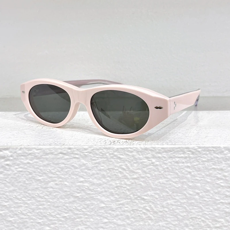 

2024 New KRASNER Acetate oval Eyeglass Frame Men And Women High Quality Fashion Designer UV400 Outdoors Individuation Sunglasses