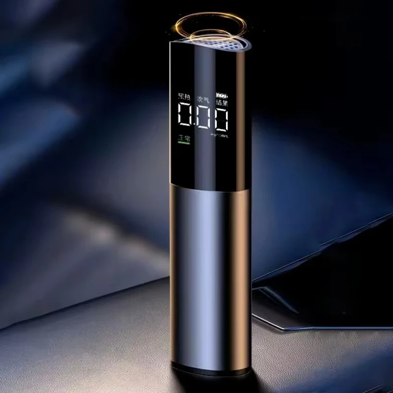 Xiaomi ANMU MIni Auto Alcohol Tester Electronic Breathalyzer LED Display Portable Rechargeable Outdoor Alcoholimeter Detector