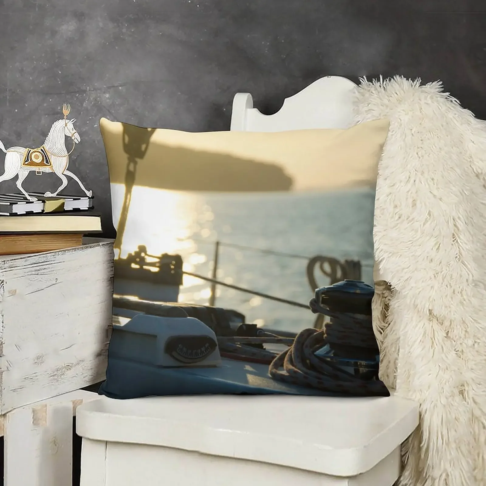 

All at Sea Throw Pillow Christmas Pillows Christmas Pillowcase christmas pillowcases pillow