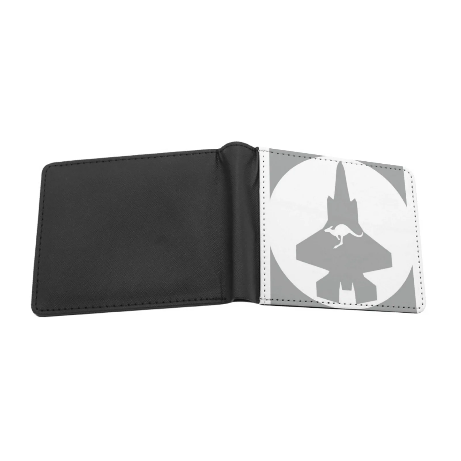 F 35 Royal Australian Air Force Low Visibility Men Wallets Card Man Wallet Short Purse Bi-Fold Personalized Purses Minimal Low