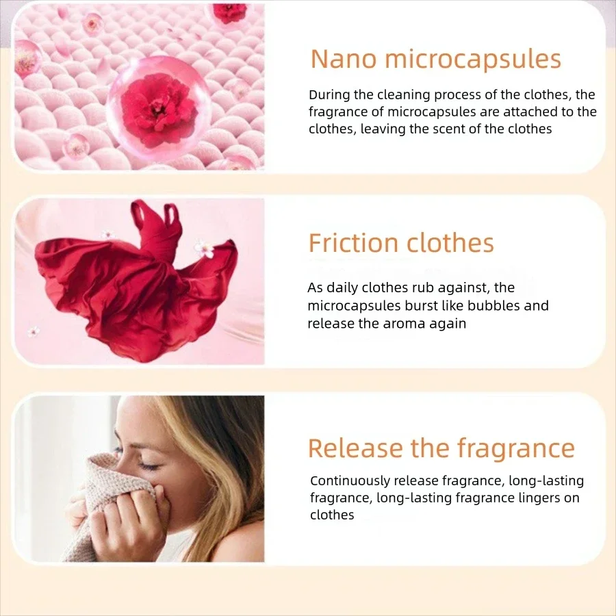 Laundry Scent Booster Beads,Net Weight 800g per bottle, with measuring scoop.  Fragrance Enhancer, Active Floral Scent. Fabric S view 6