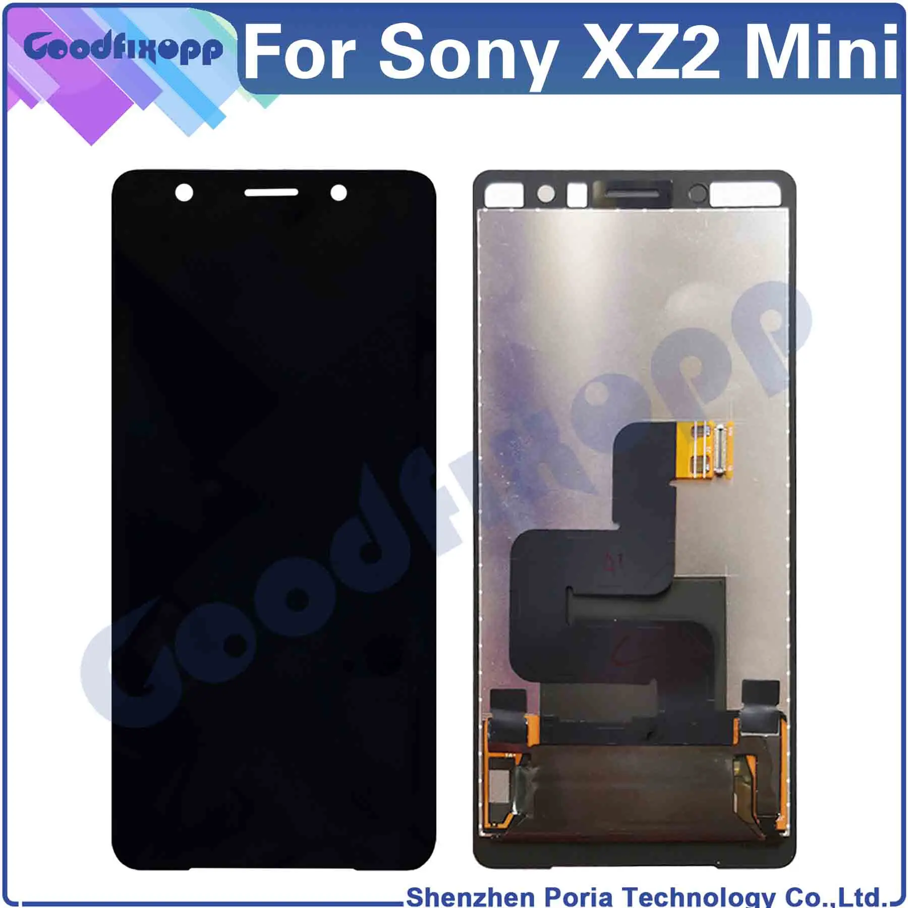 For SONY Xperia XZ2 Compact X Z2 Mini H8324 H8314 LCD Display Touch Screen Digitizer Assembly Repair Parts Replacement