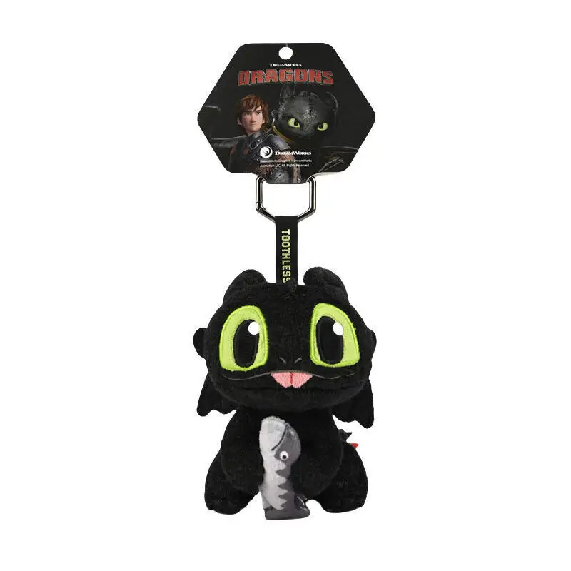 How To Train Your Dragon Toothless Night Fury Keychain Figure Bag Charm Decor Gift Boys Backpack Pendant