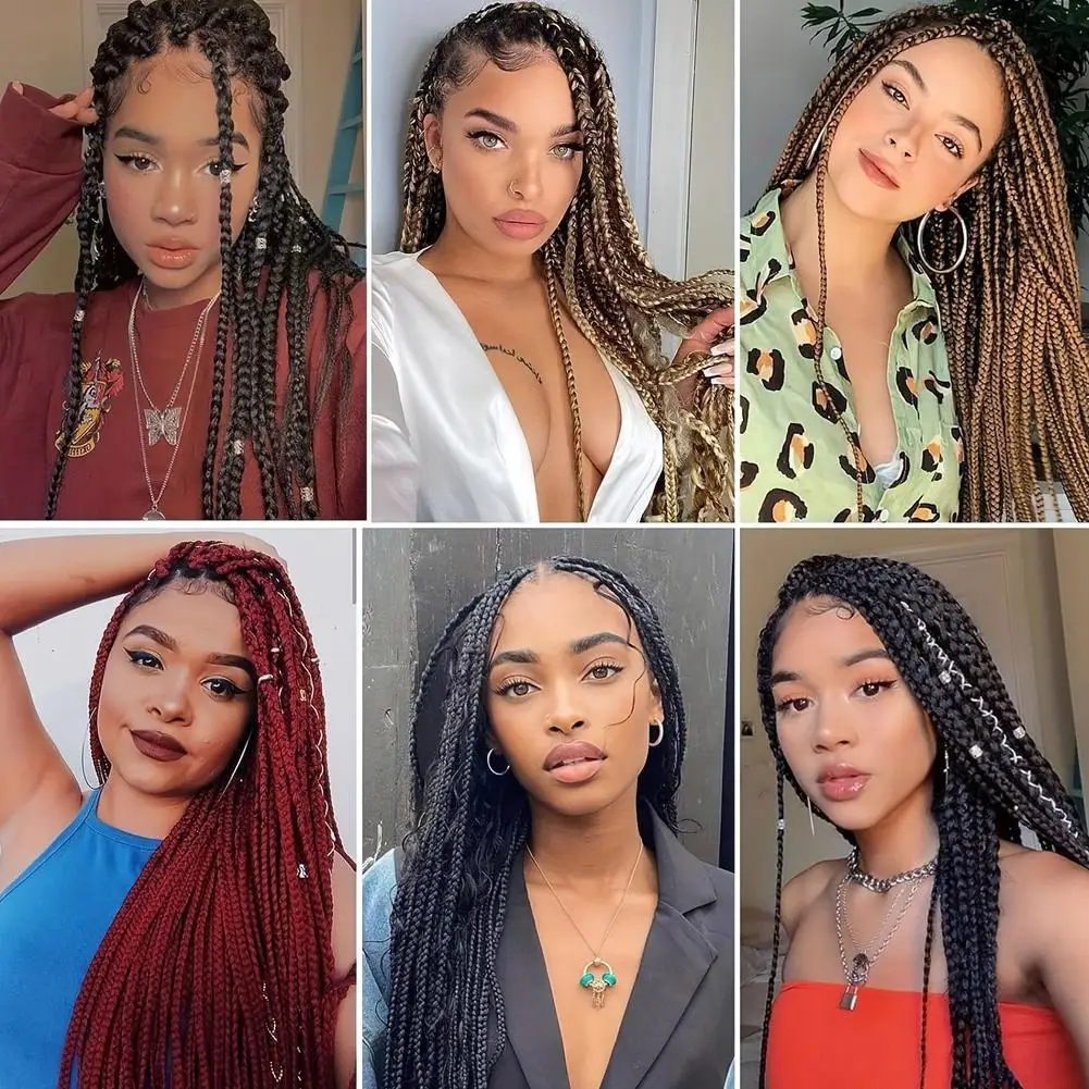 Extensiones de cabello trenzado Jumbo sintético preestirado, pelo Kanekalon rojo y rosa de 26 pulgadas para trenzas Afro de ganchillo Kpop