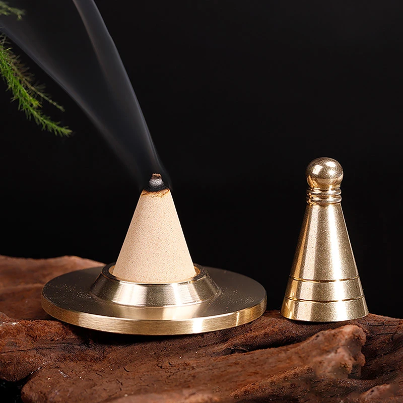 Brass Tower Incense Mold Agarwood Powder Making Seal Cone Tool Tools Shaping Mould DIY Holder Burner Accessory