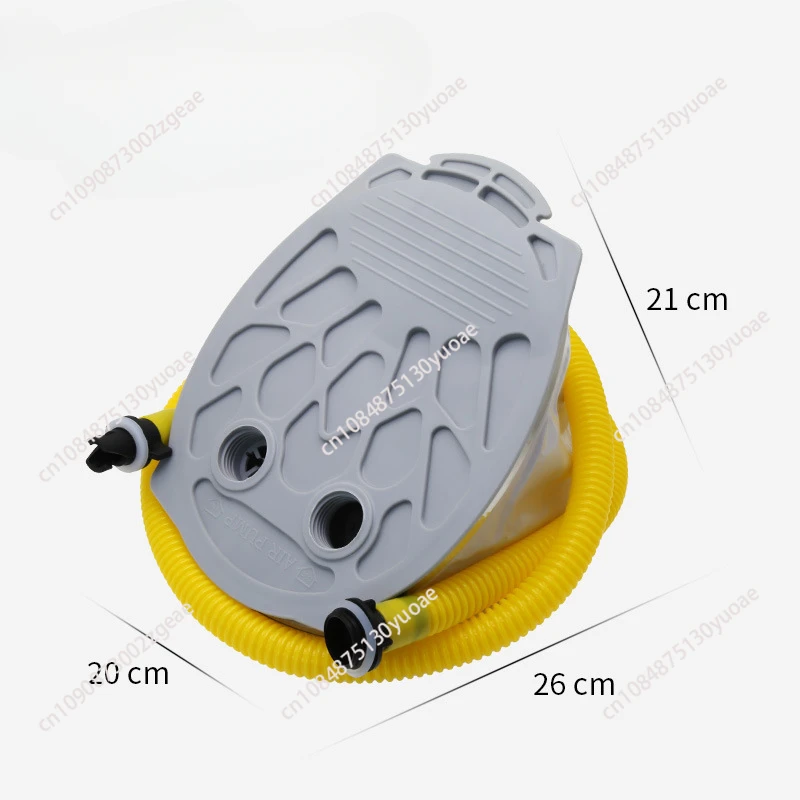 Inflatable foot  air pump, rubber boat fishing boat rowing board board foot step inflatable extraction